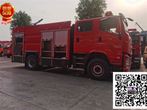 消防車|五十鈴7噸水罐消防車【國六爆款】